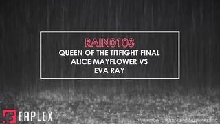Queen Of The Titfight Final - Alice Mayflower Vs Eva Ray Showdown