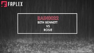 Beth Bennett Vs Rosie - Sensual Wrestling With Teasing Body Friction