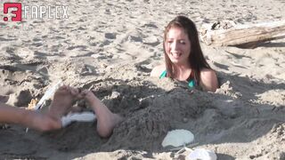 Sierra Buried In The Sand And Tickled For Endless Laughing Fun
