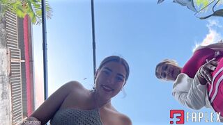 Giantess Gabriela - Giantess And Stepmother Crush Tiny Human For Fun