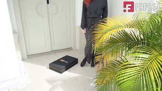 Sweetie Fox - A beautiful neighbor is taken for deep anal sex