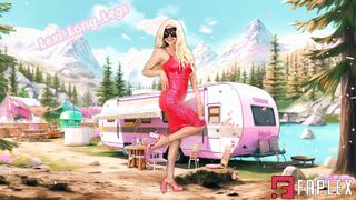 Lexi Long Legs Dreamhouse Doll Foot Domination With Powerful Tease