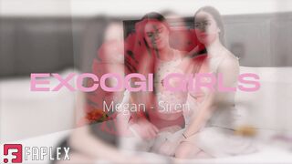 ExCoGiGirls - Beautiful lesbians please each other