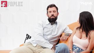 Lena the Plug & Angel Youngs - Sexy girls got fucked hard after the interview
