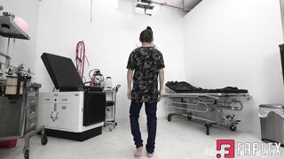 Mistress Damazonia Examines Her Tiny Male Patient In A Strange Session