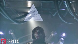 Gagged Superheroine Reiko Kobayakawa Forced Into Intense Hardcore Blowjob