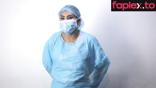 Domina Fire Manila Mistress In Scene: Medical Latex Glove Fetish Asmr