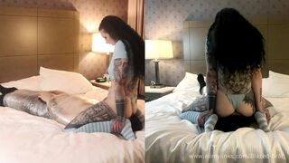 BlazedBrat - Sadistic Saranwrap Ass Worship
