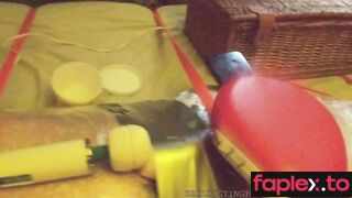Bastienne Cross Mummified Crushed Balls Edging Footjob