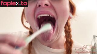 Adora bell - Teeth Brushing in Braids