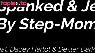 The Harlot House / Dacey Harlot Spanked & Jerked By Step-Mom