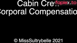 Cabin Crew Corporal Compensation Miss Sultrybelle